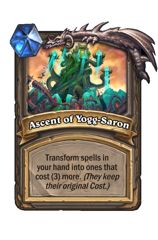 Ascent of Yogg-Saron Hearthstone kártya