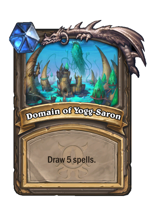 Domain of Yogg-Saron Hearthstone kártya