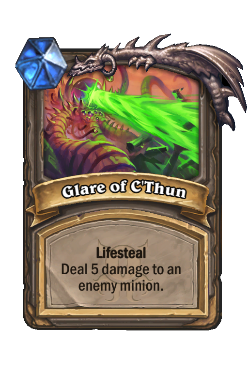 Glare of C'Thun Hearthstone kártya