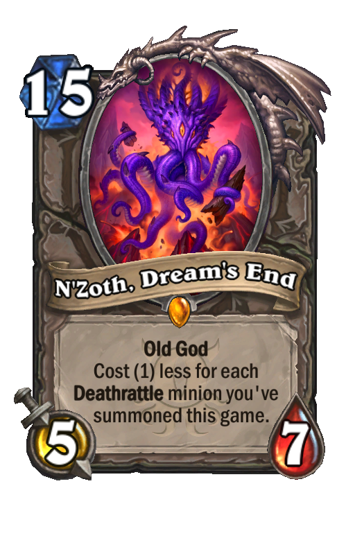 N'Zoth, Dream's End Hearthstone kártya