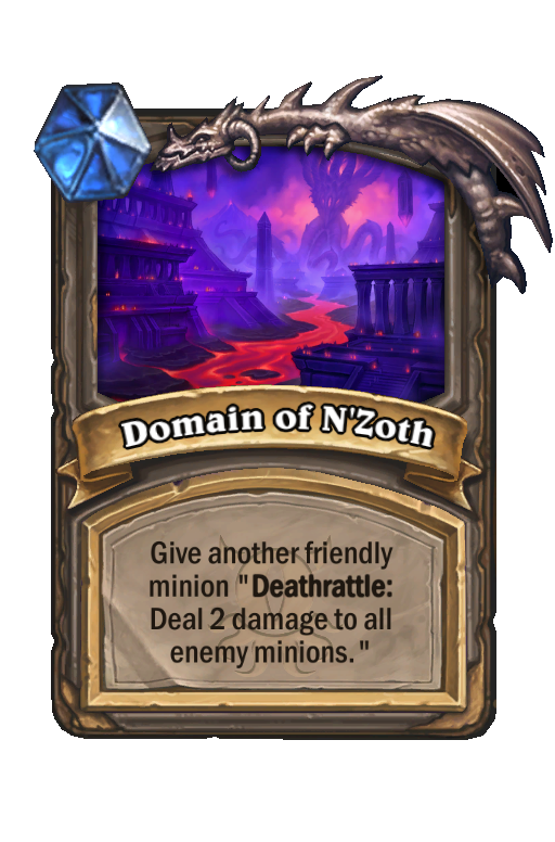 Domain of N'Zoth Hearthstone kártya