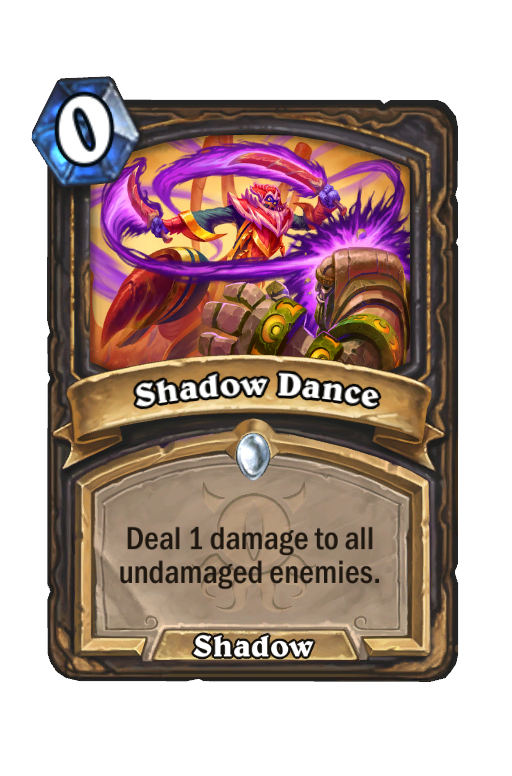 Shadow Dance Hearthstone kártya