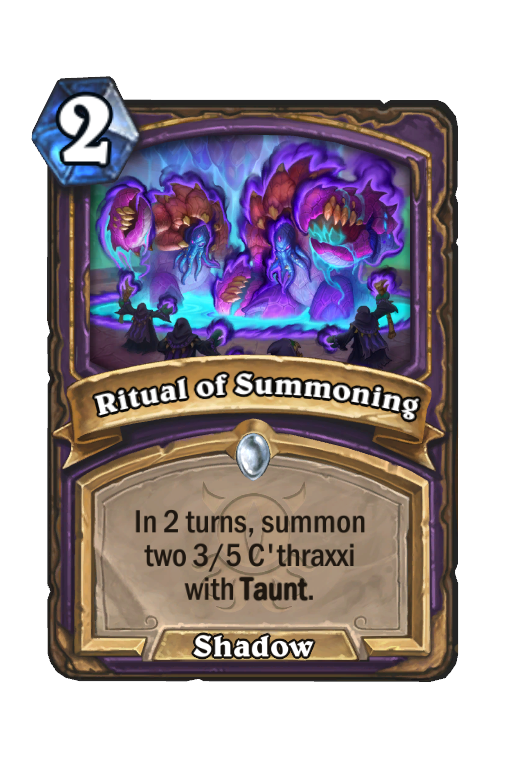 Ritual of Summoning Hearthstone kártya
