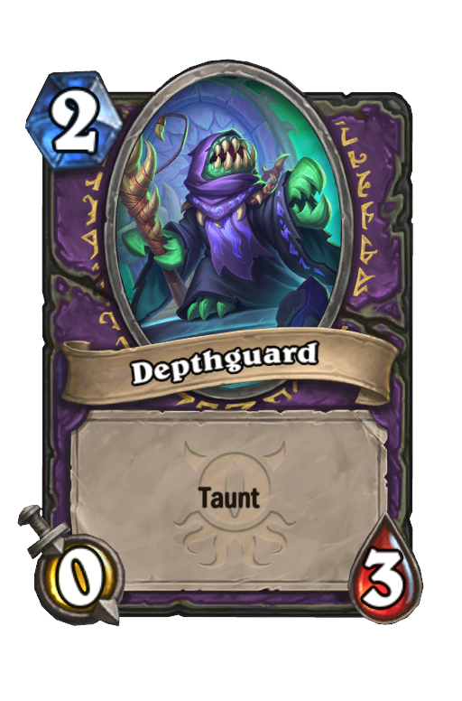 Depthguard Hearthstone kártya