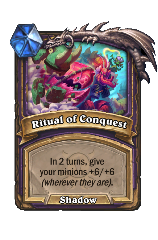 Ritual of Conquest Hearthstone kártya