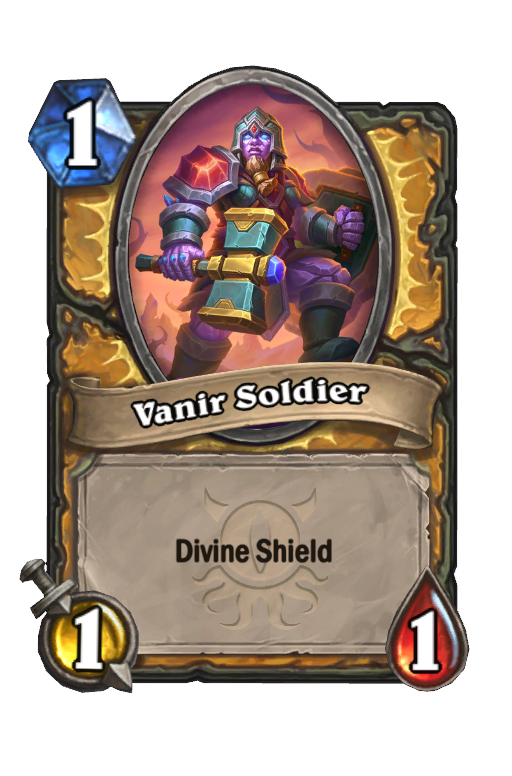 Vanir Soldier Hearthstone kártya
