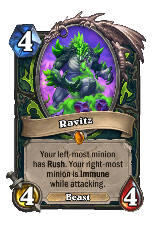 Ravitz Hearthstone kártya