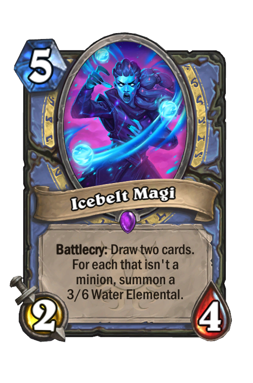 Icebelt Magi Hearthstone kártya