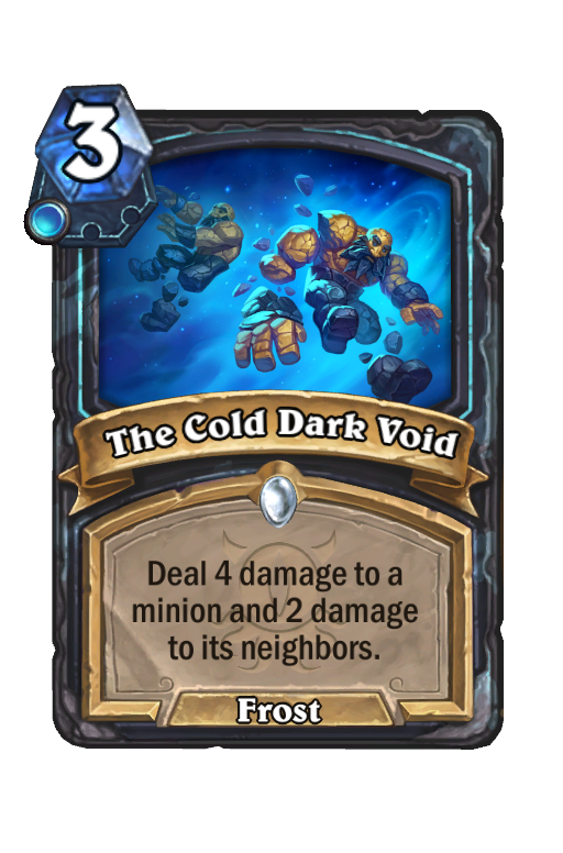 The Cold Dark Void Hearthstone kártya