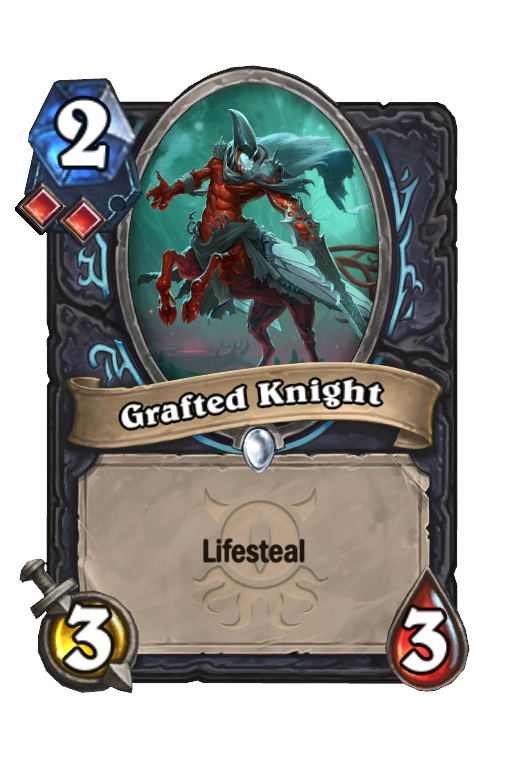Grafted Knight Hearthstone kártya