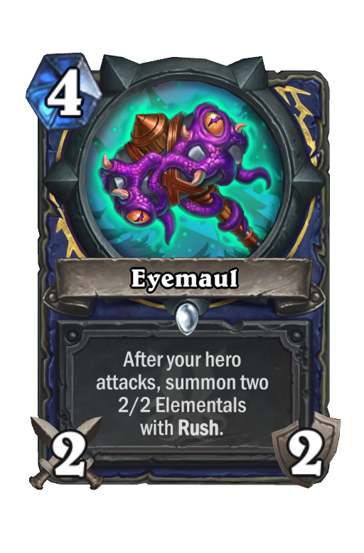 Eyemaul Hearthstone kártya