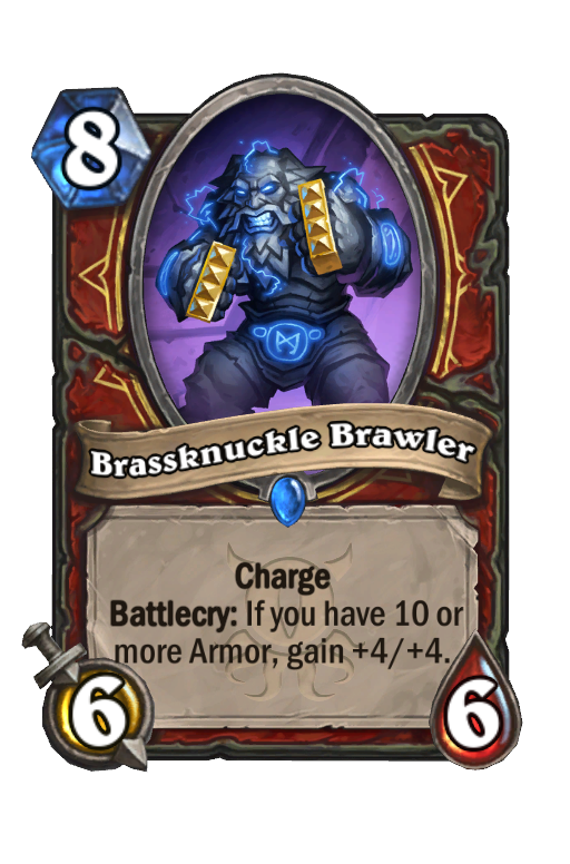 Brassknuckle Brawler Hearthstone kártya