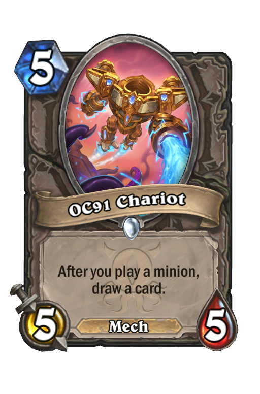 OC91 Chariot Hearthstone kártya