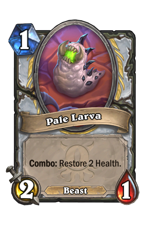 Pale Larva Hearthstone kártya