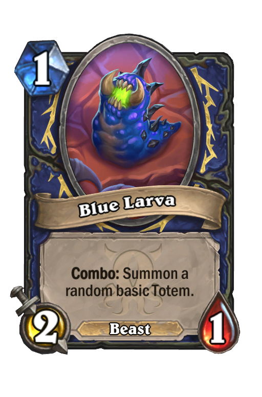 Blue Larva Hearthstone kártya