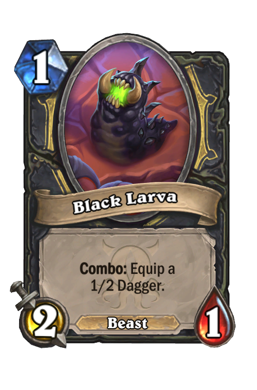 Black Larva Hearthstone kártya