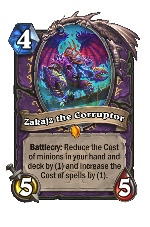 Zakajz the Corruptor Hearthstone kártya