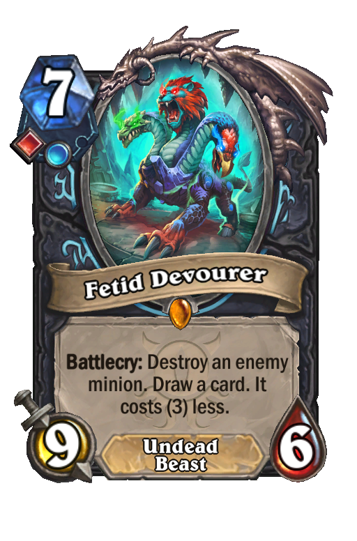 Fetid Devourer Hearthstone kártya