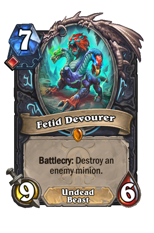 Fetid Devourer Hearthstone kártya