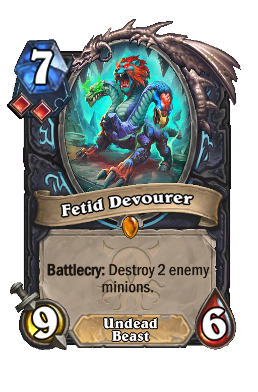 Fetid Devourer Hearthstone kártya