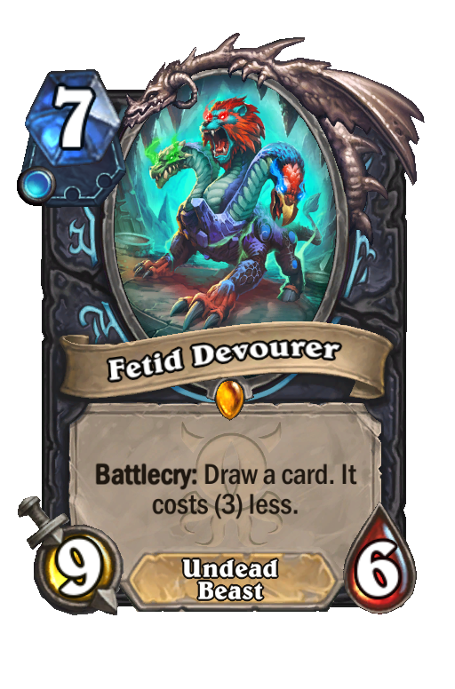 Fetid Devourer Hearthstone kártya