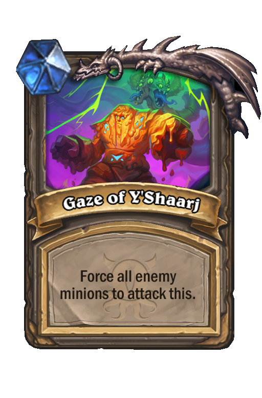 Gaze of Y'Shaarj Hearthstone kártya