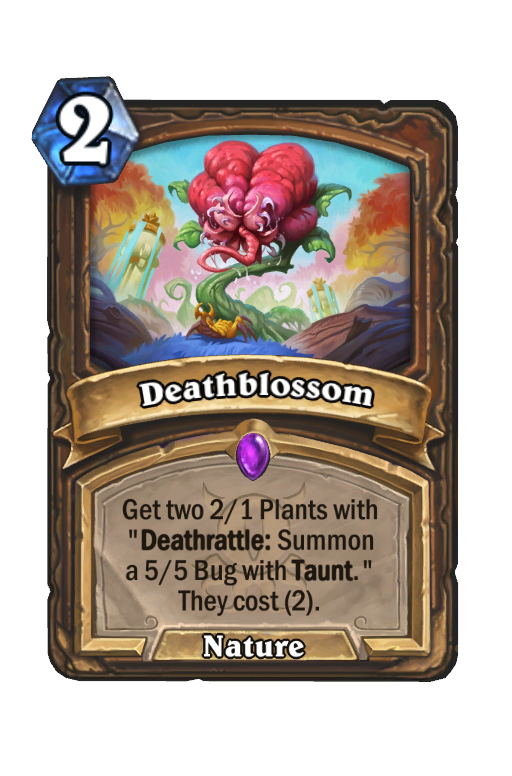 Deathblossom Hearthstone kártya