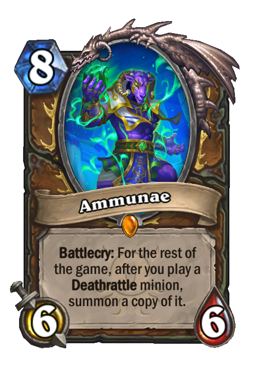Ammunae Hearthstone kártya