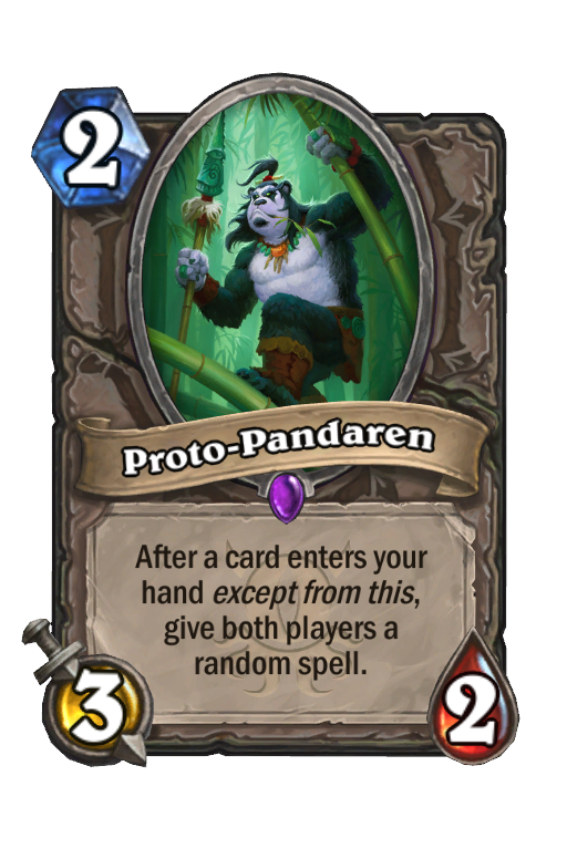 Proto-Pandaren Hearthstone kártya