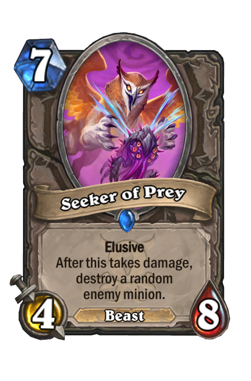 Seeker of Prey Hearthstone kártya