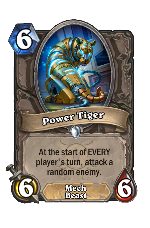 Power Tiger Hearthstone kártya