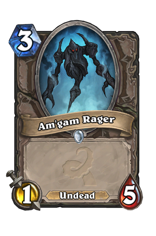 Am'gam Rager Hearthstone kártya