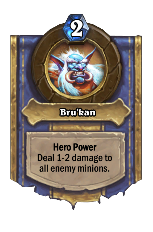 Bru'kan Hearthstone kártya