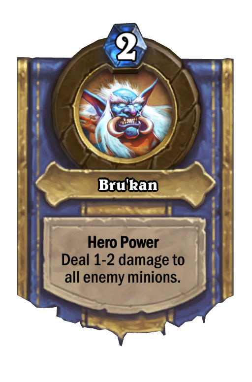 Bru'kan Hearthstone kártya