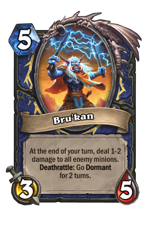 Bru'kan Hearthstone kártya