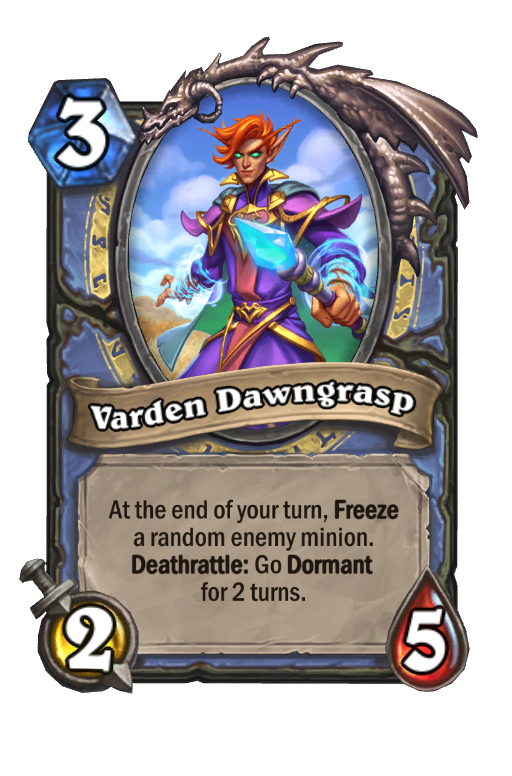 Varden Dawngrasp Hearthstone kártya