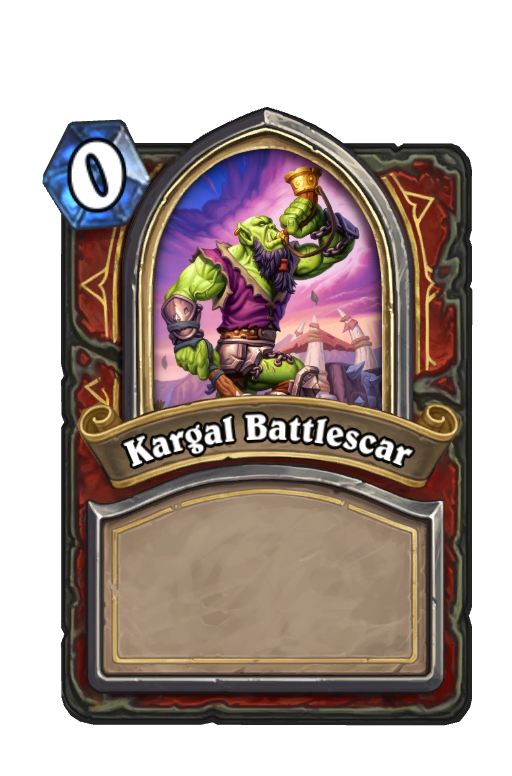 Kargal Battlescar Hearthstone kártya