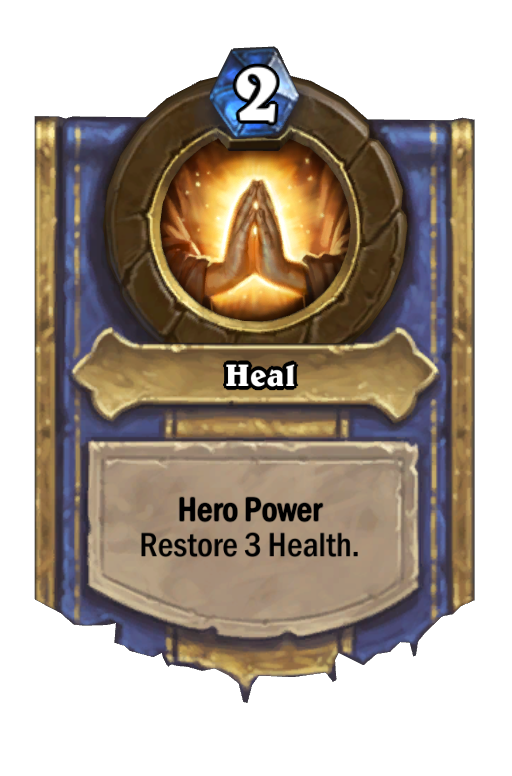 Heal Hearthstone kártya