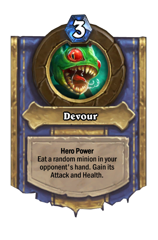 Devour Hearthstone kártya