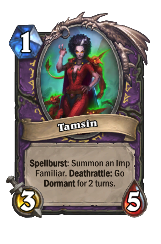 Tamsin Hearthstone kártya