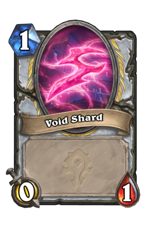 Void Shard Hearthstone kártya