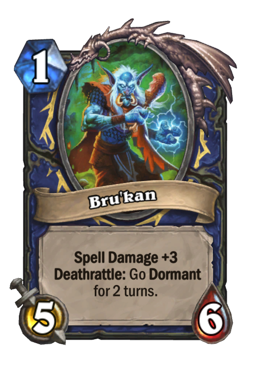 Bru'kan Hearthstone kártya