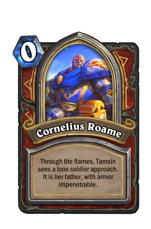 Cornelius Roame Hearthstone kártya