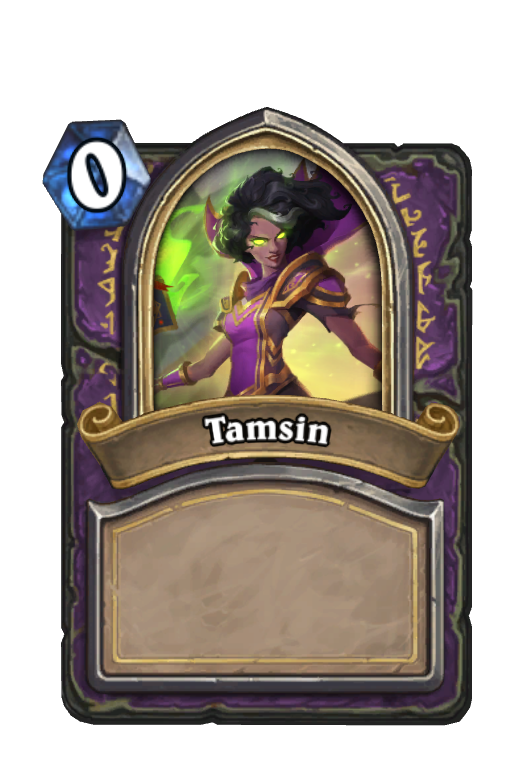 Tamsin Hearthstone kártya