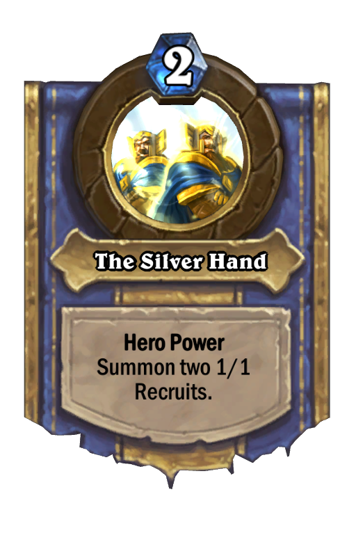 The Silver Hand Hearthstone kártya