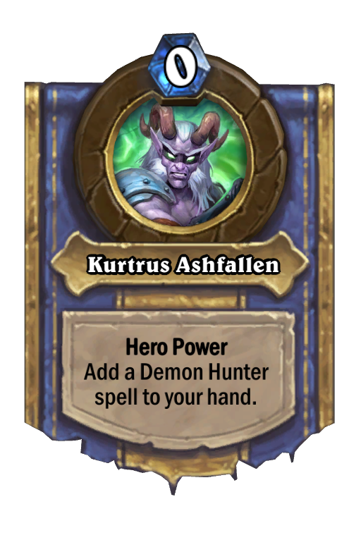 Kurtrus Ashfallen Hearthstone kártya
