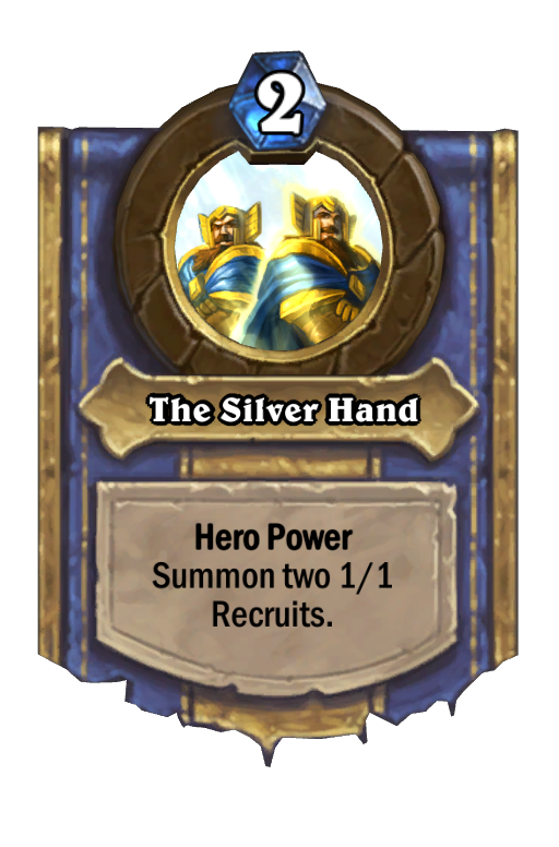 The Silver Hand Hearthstone kártya