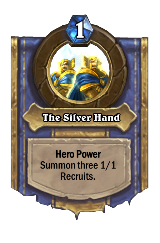 The Silver Hand Hearthstone kártya