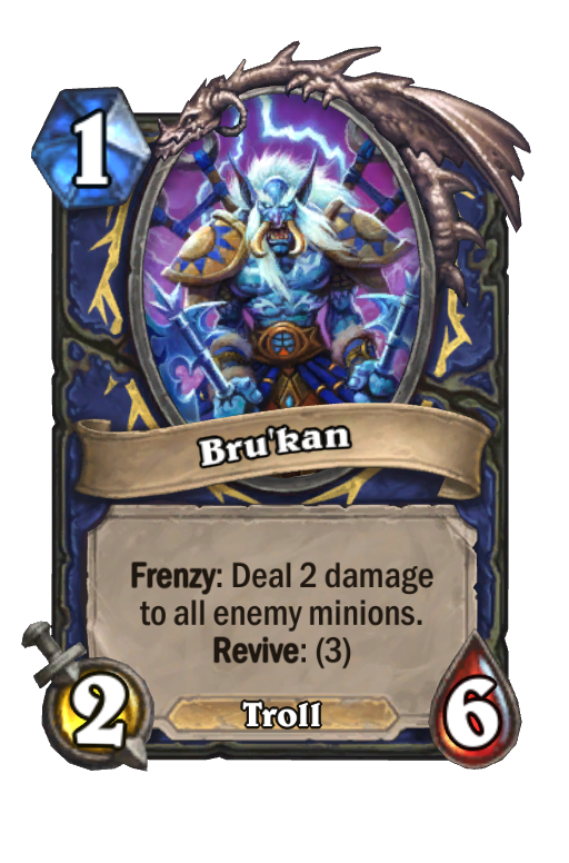 Bru'kan Hearthstone kártya