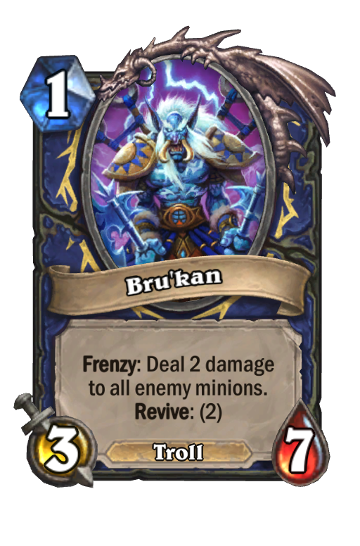 Bru'kan Hearthstone kártya